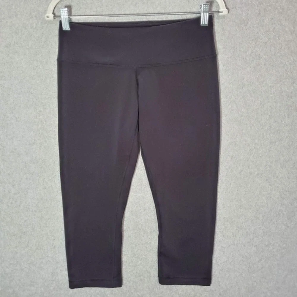 Lululemon Women Activewear Pants 8 Black Align High Rise Crop 20